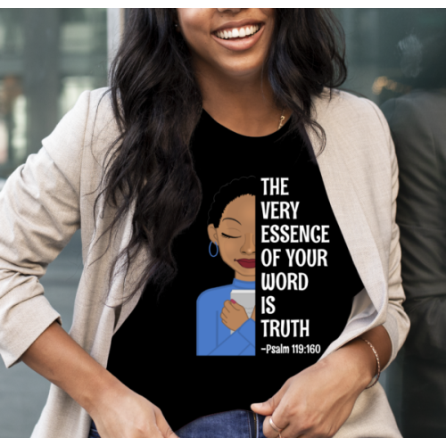 2023 JW Year Text T-shirt - Short Afro