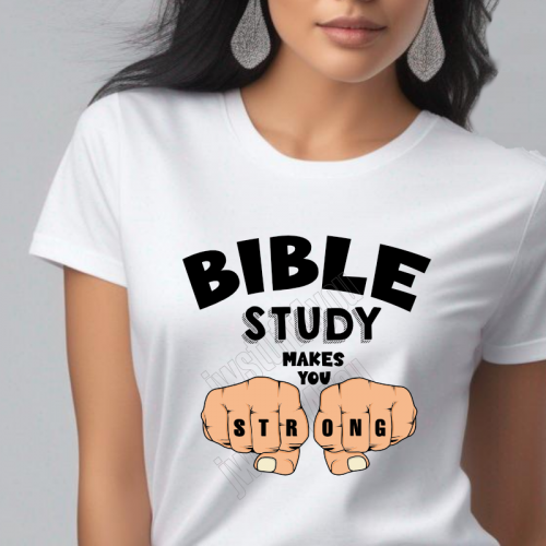 JW Bible Study Makes You Strong T-shirt - lighthands