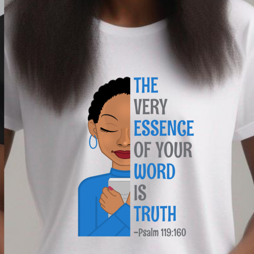 Psalm 119:160 JW-T-shirt - Short Afro