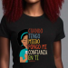 Psalm 56:3  T-shirt  -  When I am afraid, I put my trust in you NWT Bible Scripture -cbkhair- NatHair01