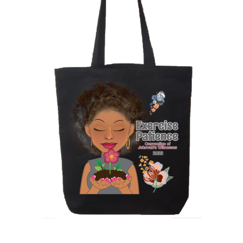 Exercise Patience 2023 Tote Bag - afro
