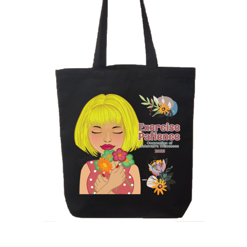 Exercise Patience 2023 Tote Bag - blonde