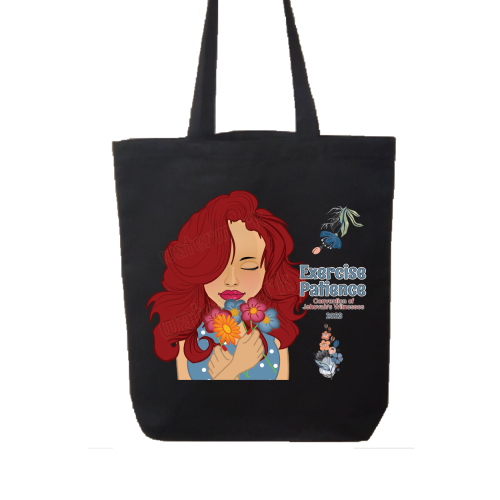 Exercise Patience 2023 Tote Bag - redhead