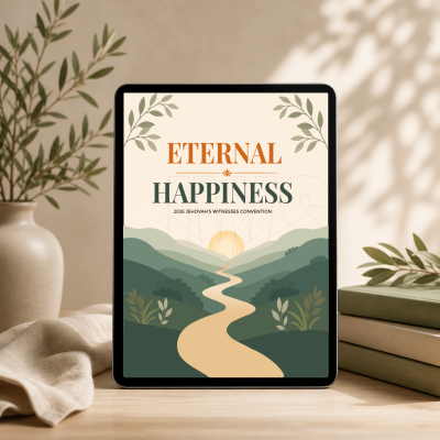 2026 Eternal Happiness Convention Digital Notebook – Hyperlinked PDF for Tablet Note-Taking