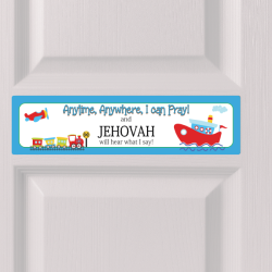 Anytime, Anywhere Tug Boat Door Sign