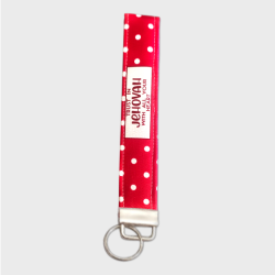 Wristlet Keychain Fob - Trust In Jehovah With All Your Heart