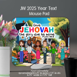 Field Ministry – JW Mouse Pad – Psalm 96:8