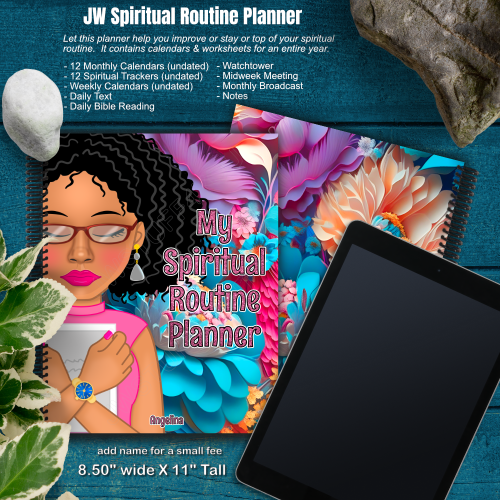 JW My Spiritual Routine Planner - glassesnatural