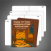 Cute Cat Mini Pocket Notebook - Matthew 5:3 Scripture Edition