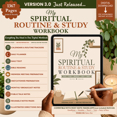 My Spiritual Routine & Study Workbook – Digital Version 3.0