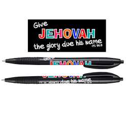 Give Jehovah the glory due his name -- Psalm 96:8 Ballpoint Pen
