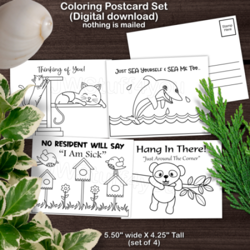 Postcard Downloadable Set 1 - English