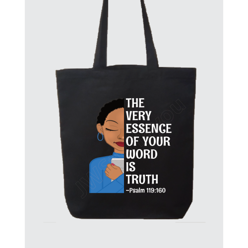 2023 JW YEAR TEXT Tote Bag Mini Afro
