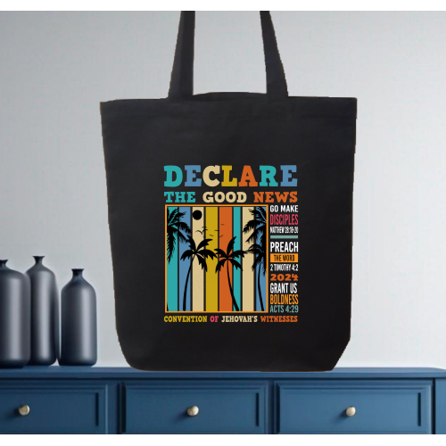 Declare The Good News Totebag -Trees