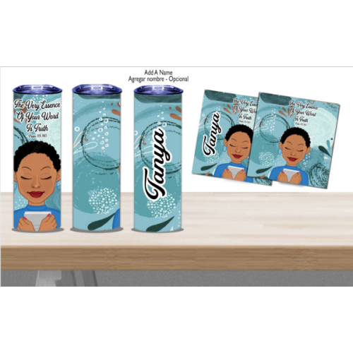 2023 JW Year Text Tumbler - Mimi Afro