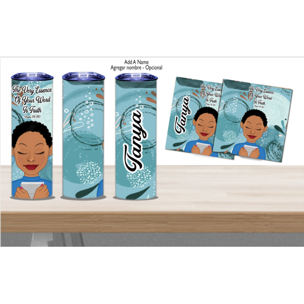 2023 JW Year Text Tumbler - Mimi Afro