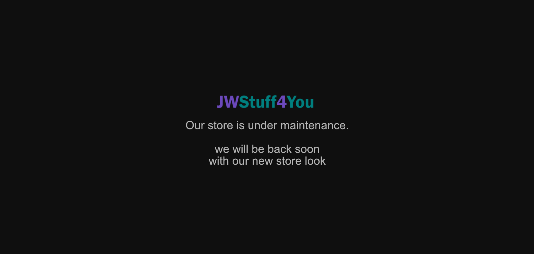 Store Maintenance